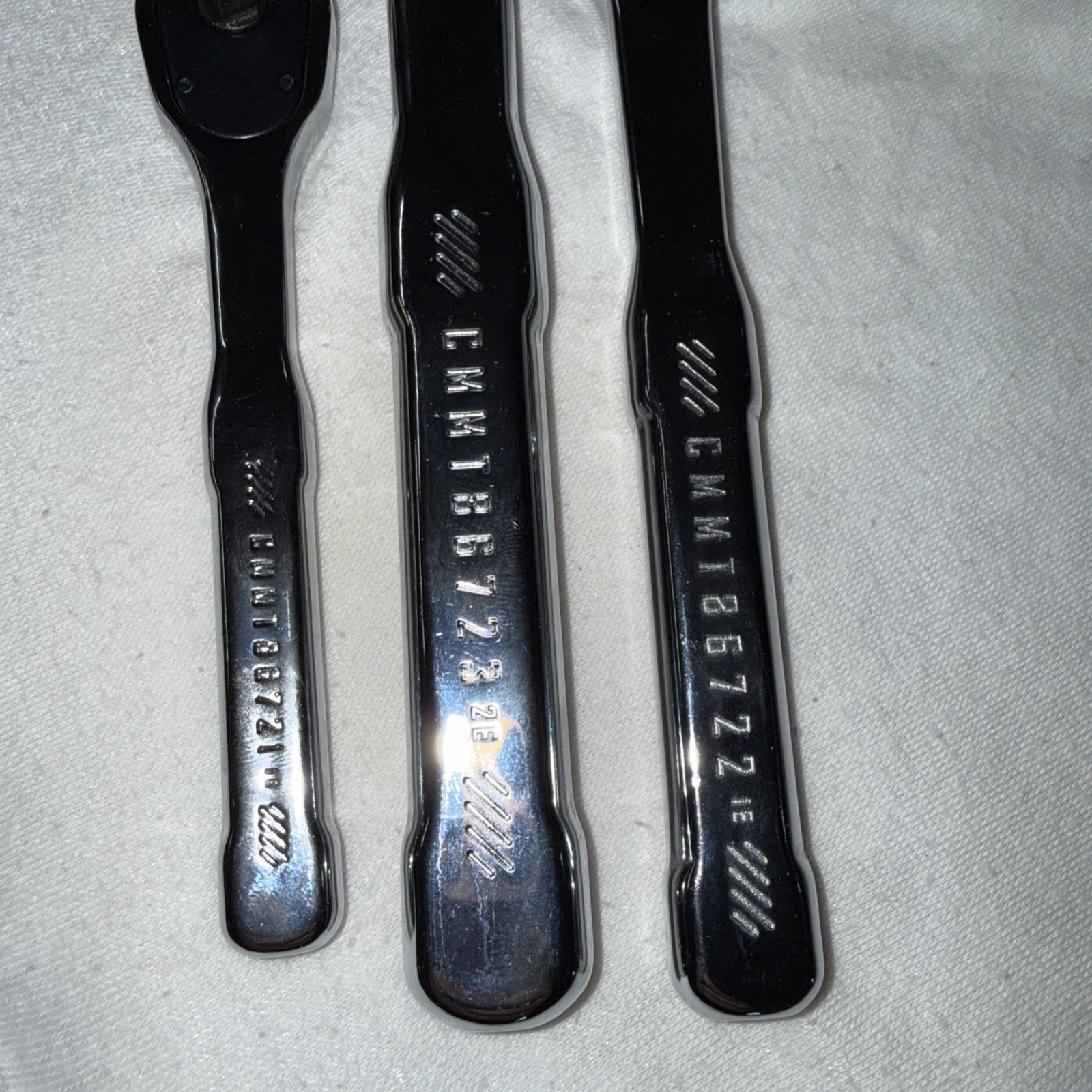 Craftsman Brand New Three-Piece Ratchet Set. 1/2”—3/8”—1/4” Nice Set, Nice Price