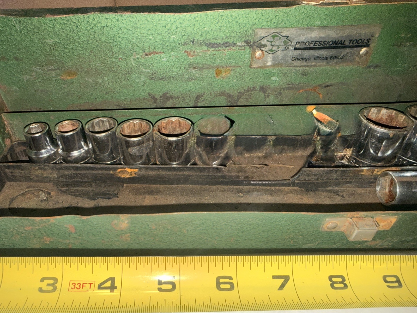 SK Hand Tools standard Chrome Socket set mixed sizes see pictures