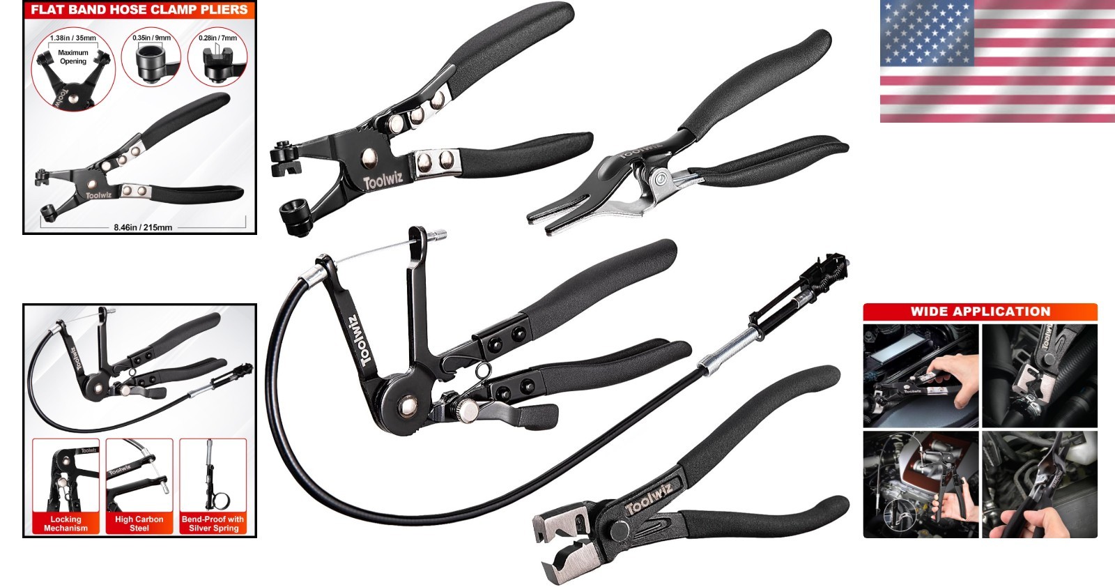 Professional Automotive Hose Clamp Tools