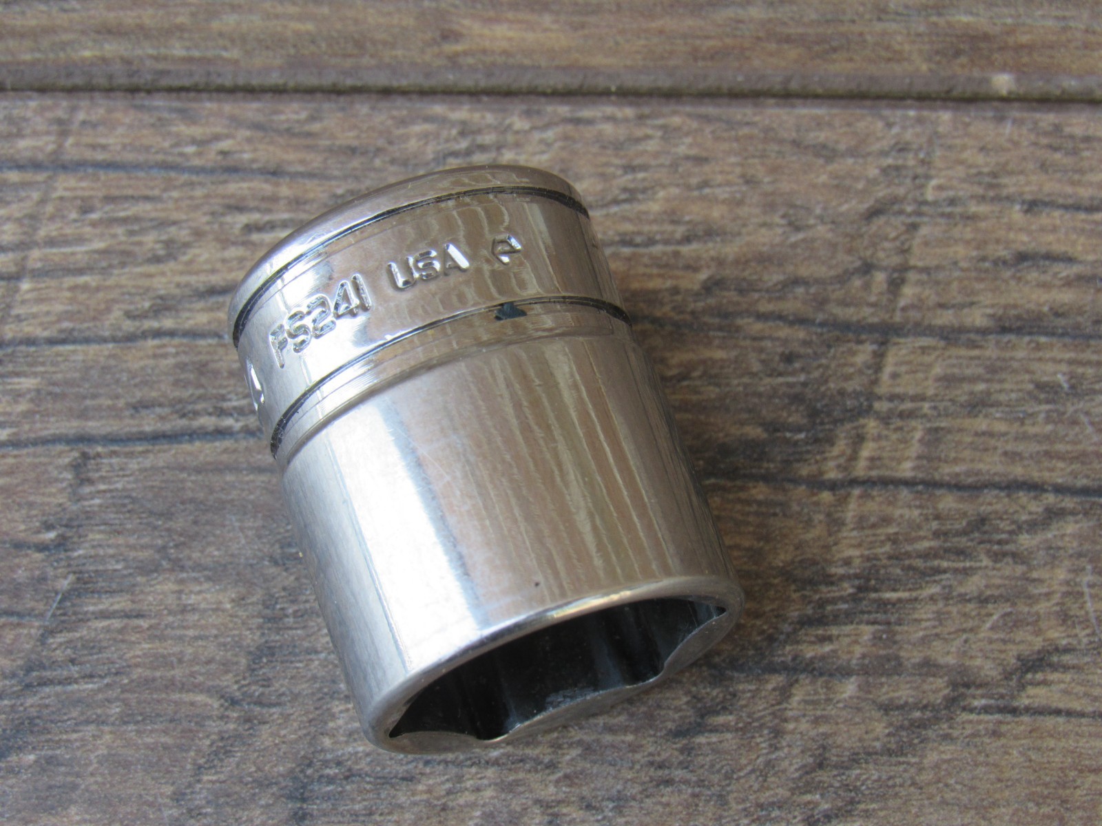 SNAP ON 3/4″ FS241 3/8″ DRIVE 6 POINT SHALLOW SAE SOCKET FS 241 3/4″ NEW LOGO