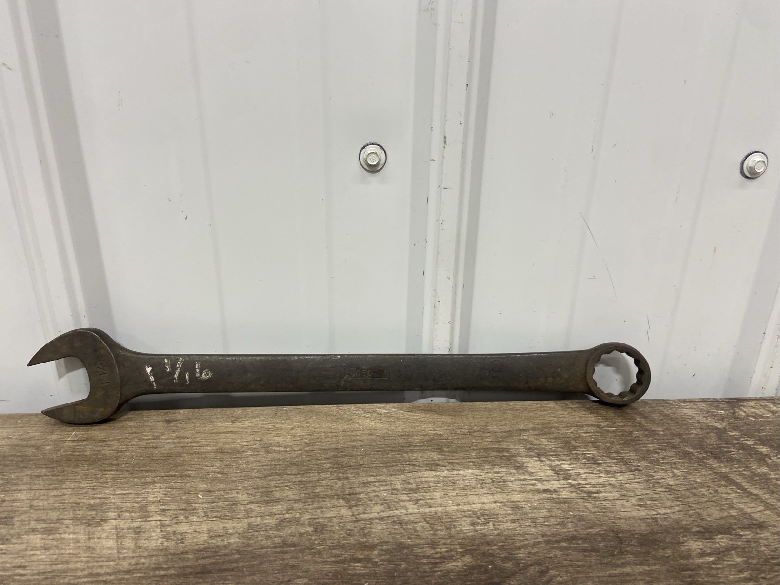 Snap-on Combo Wrench SAE 1-1/16 12 Point Flank OEX34