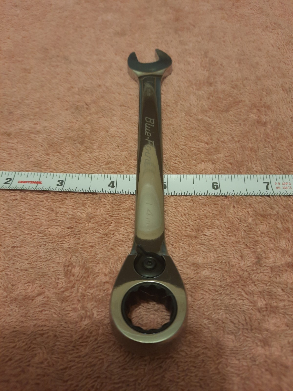 Blue Point By Snap On Tools 14 Mm Combination Ratchet Wrench Reversible