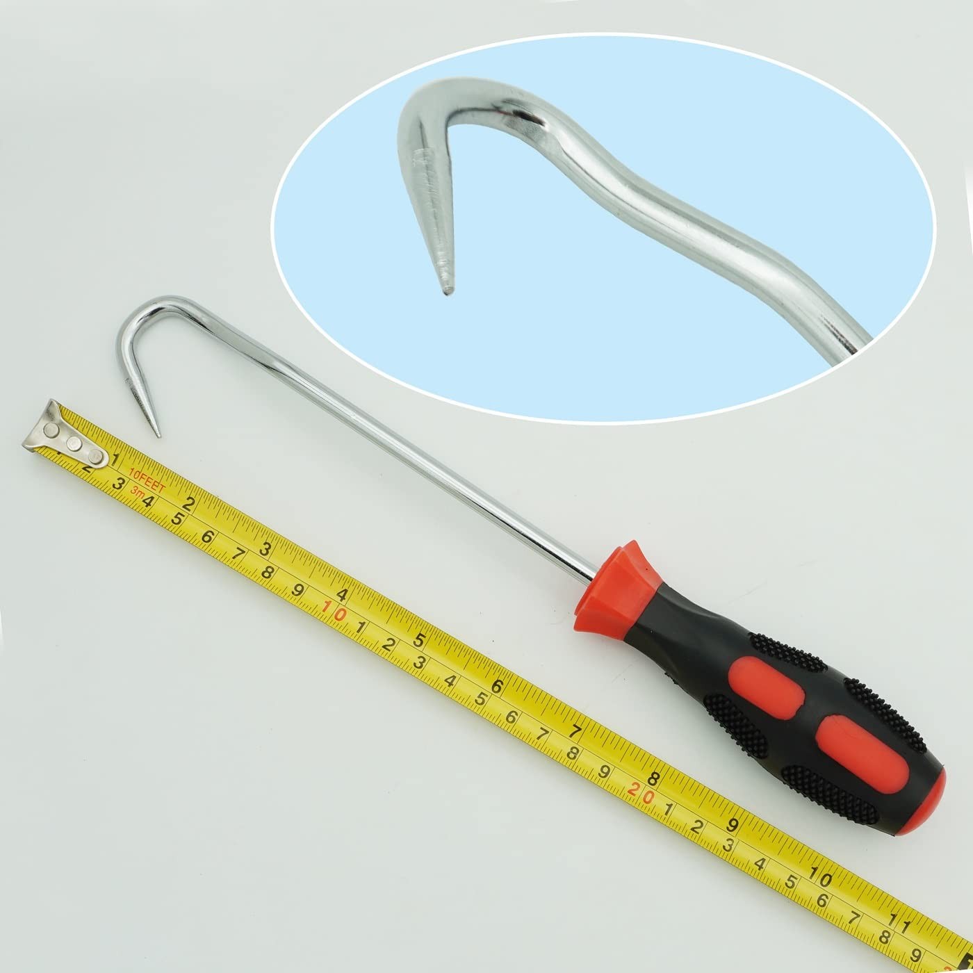VASTOOLS Hose Removal Hook Pick Set, 4 Pc, 10in Hook, 8in Hose Puller