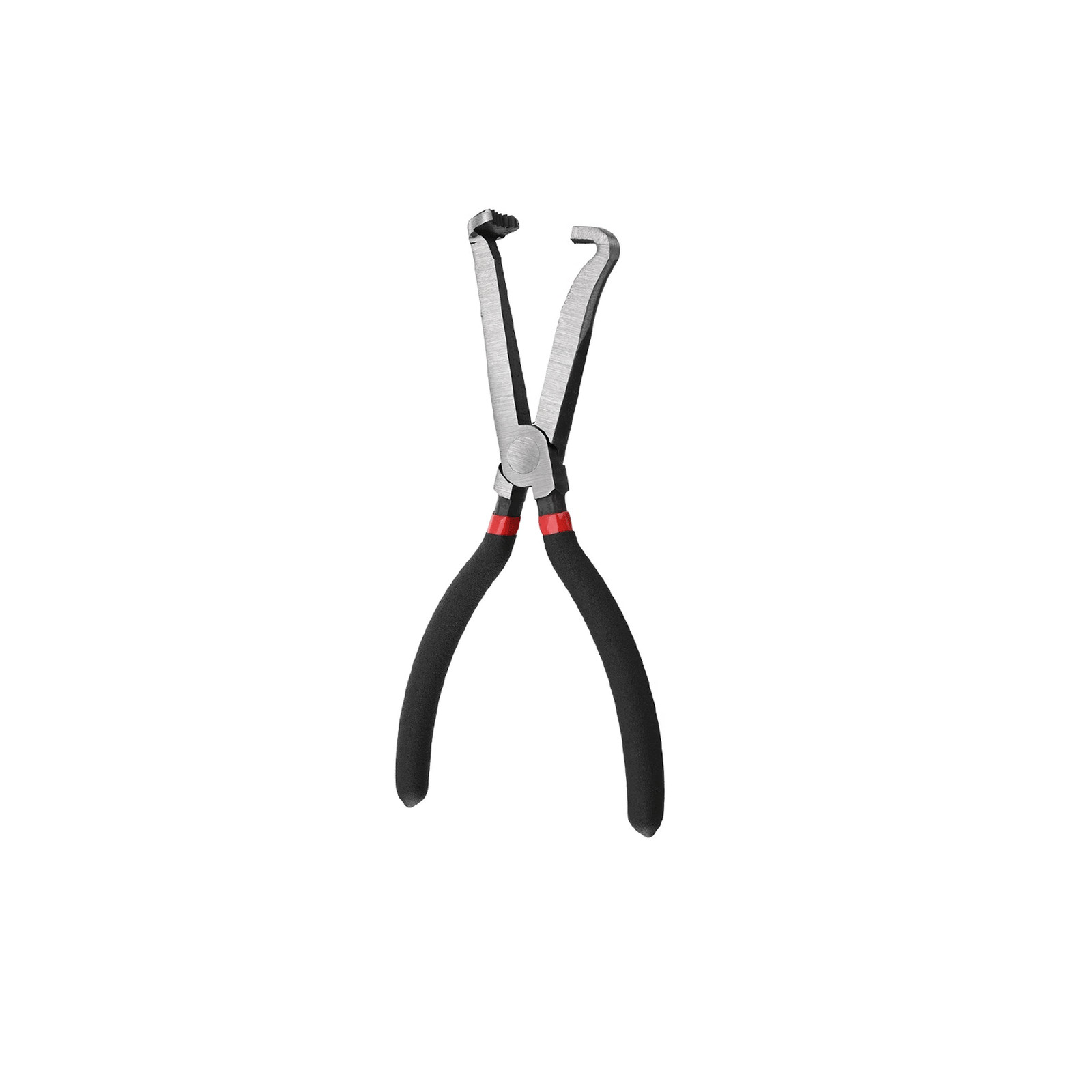 2pc Electrical Disconnect Pliers Set Straight & 60° For Auto Connectors