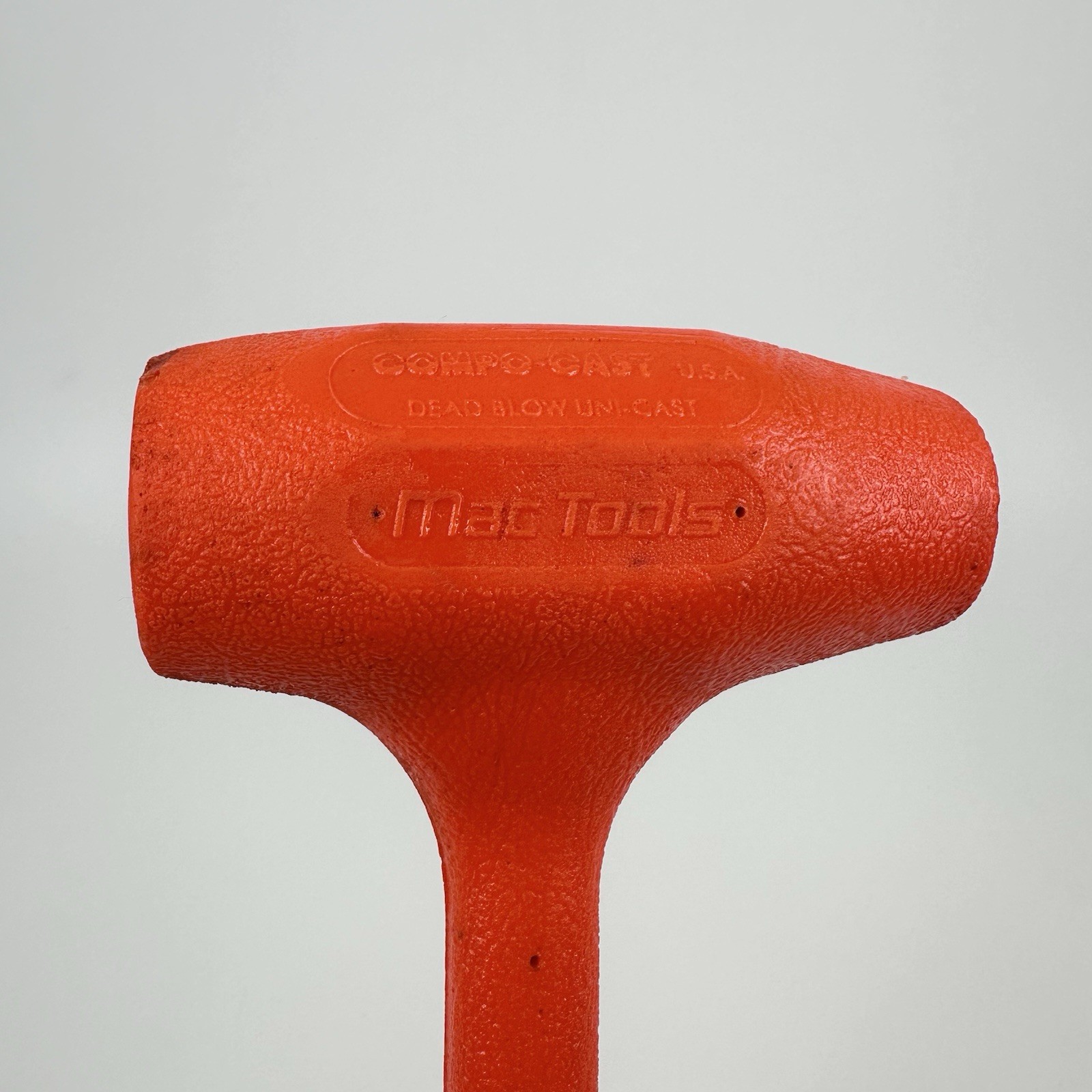 Mac Tools CH54DS 3 lb Orange Uni-Cast Dead Blow Soft Face Hammer Made in USA