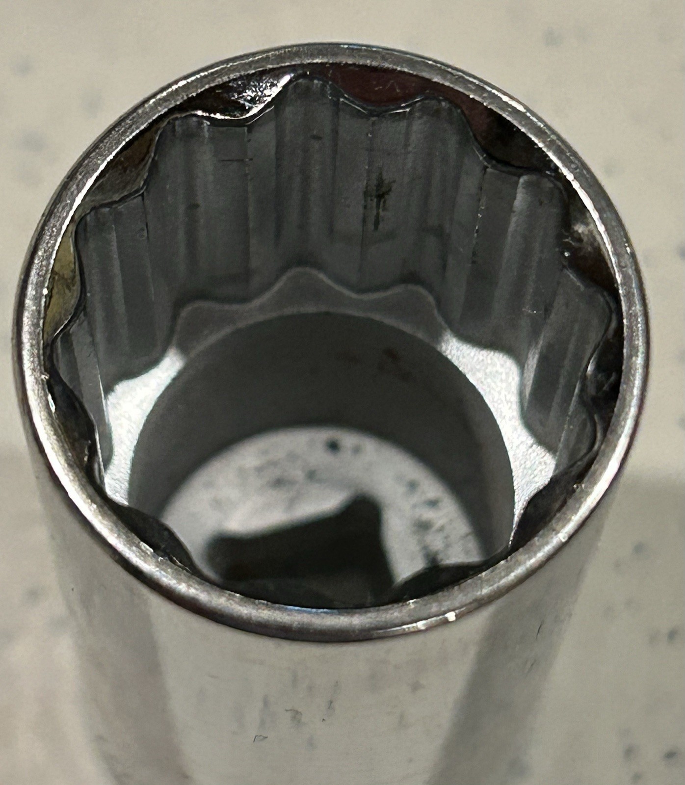 Blue Point Tools BLPL3878 7/8″ SAE Deep Socket 3/8″ Drive 12 Point Chrome