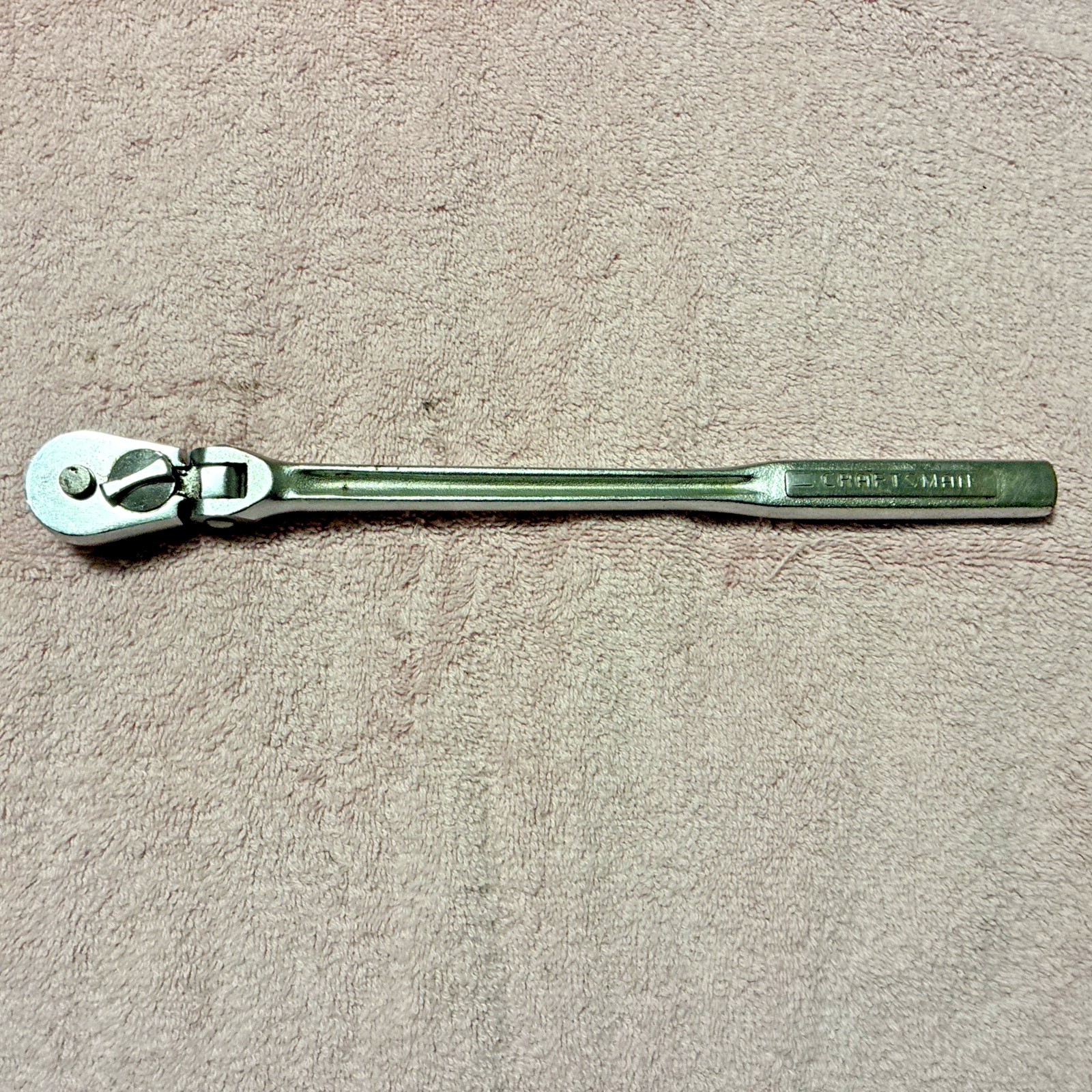 Craftsman Tools USA Vintage =V= Series 3/8 Drive Flex Head Ratchet with Oil Port
