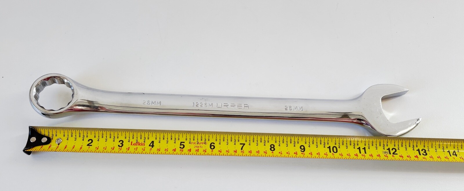 26mm URREA 1226M Nickel Chrome Long Combination Wrench 12 Point 26 mm