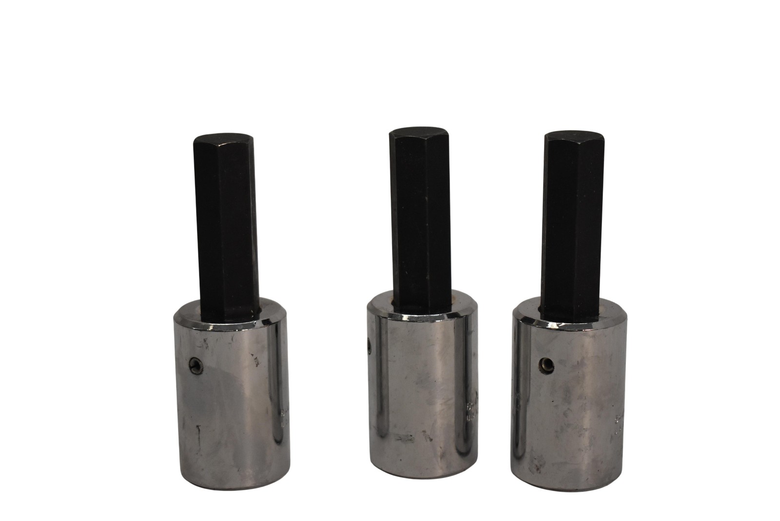 Proto 5441-5/8 5/8 In Hex Bit Chrome Sockets 1/2in Drive USA Tool 3 Piece