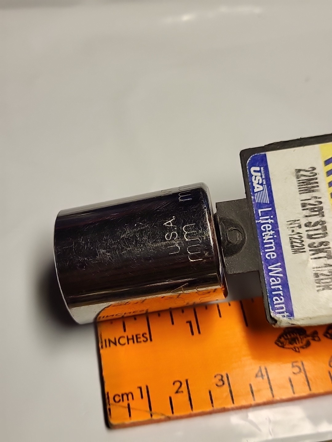NAPA Tools 22mm 1/2 inch drive 12 point socket