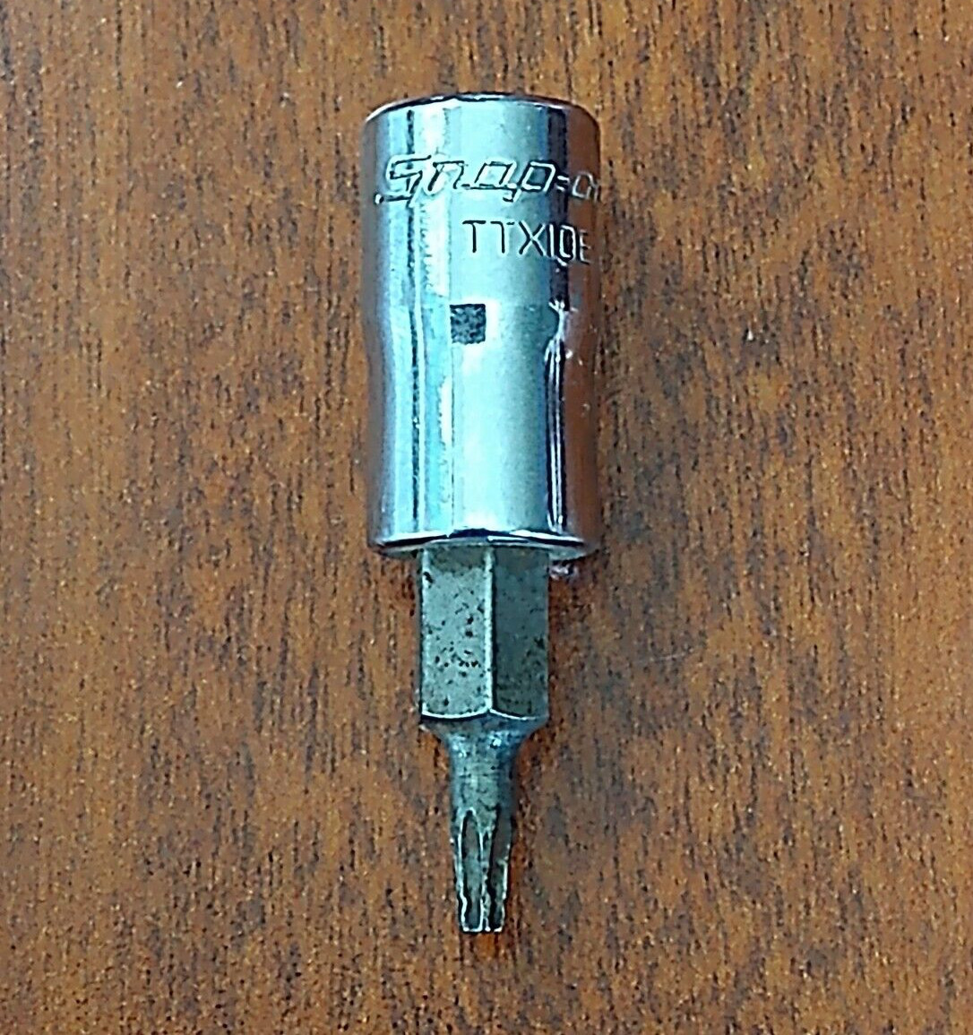 SNAP ON TTX10E, 1/4″ DRIVE, T10, TORX BIT.