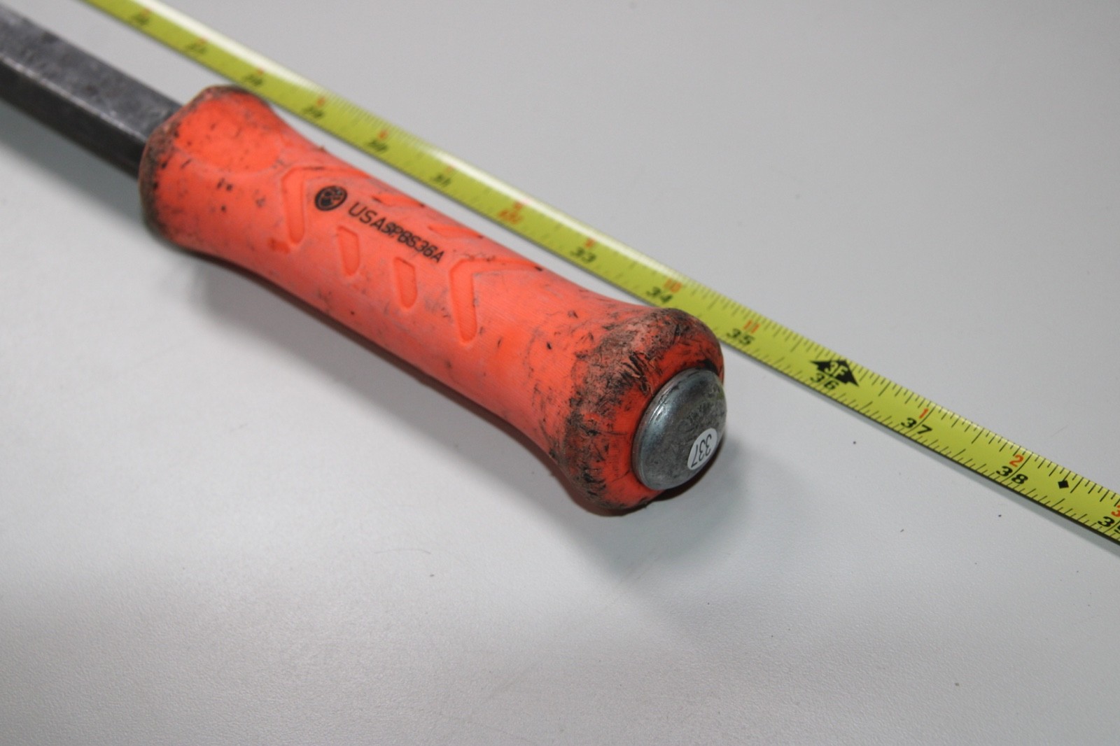 Snap-On SPDP36 36″ Long Orange Hard Striking Handle Pry Bar USA