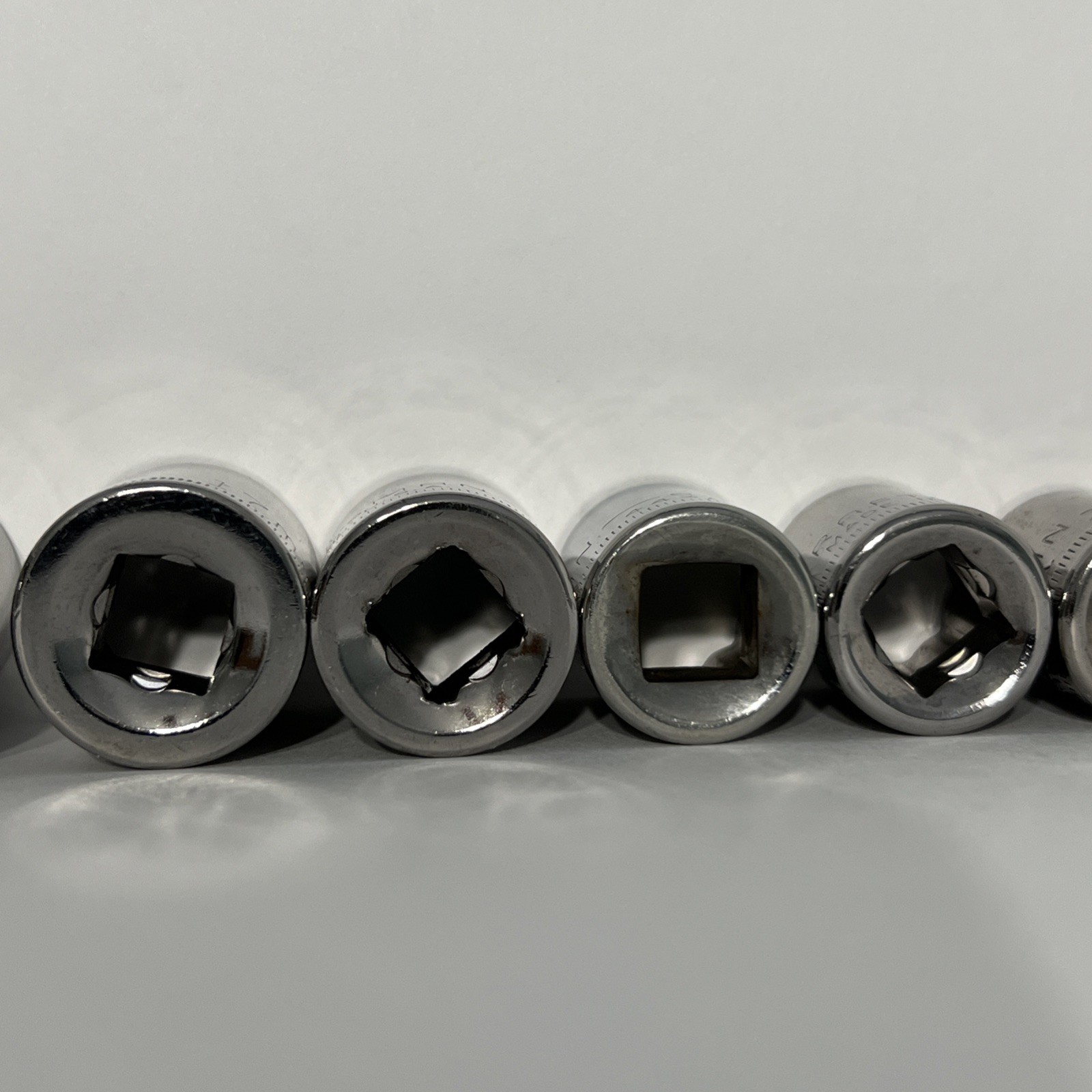 Craftsman 15pc Metric Shallow Socket Set 3/8” Drive, 12 Pt, 6-19mm & 21mm Vtg