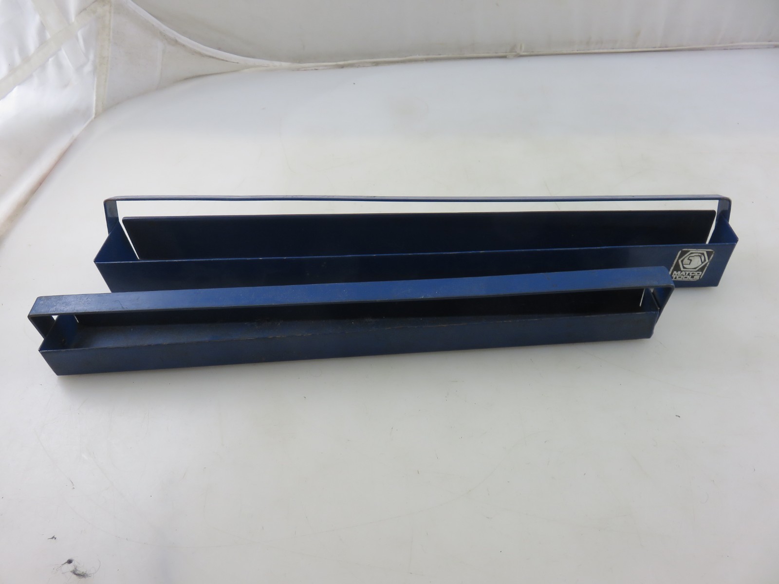 Matco Hang-On Socket Caddy Tray Holder BLUE For 3/8″ Dr. & 1/2″ Shallow Set