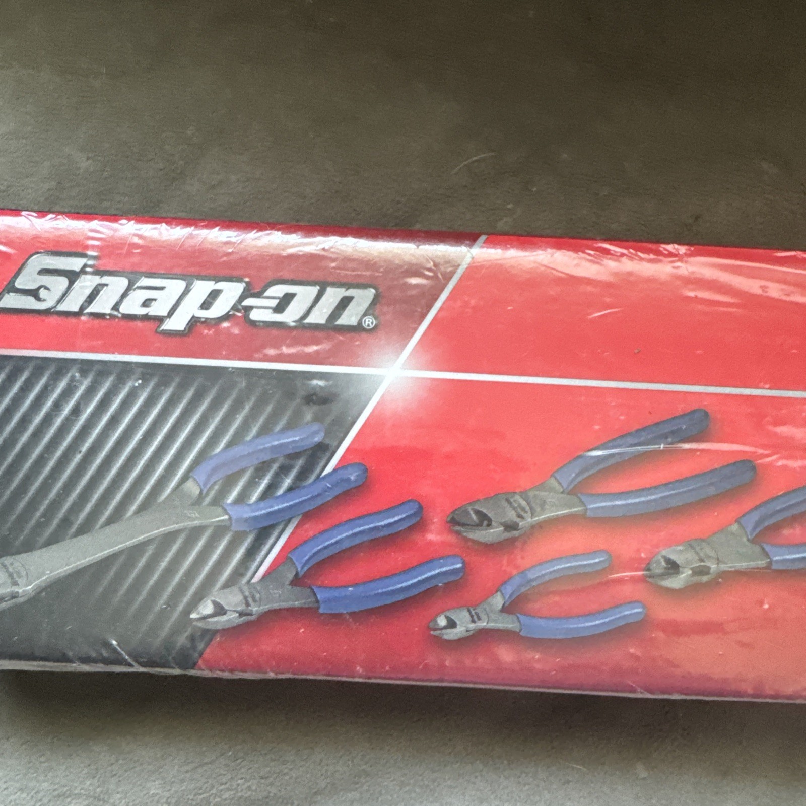 Snap-on Tools USA NEW 5pc POWER BLUE Diagonal Cutter Pliers Set CUTTER5MB