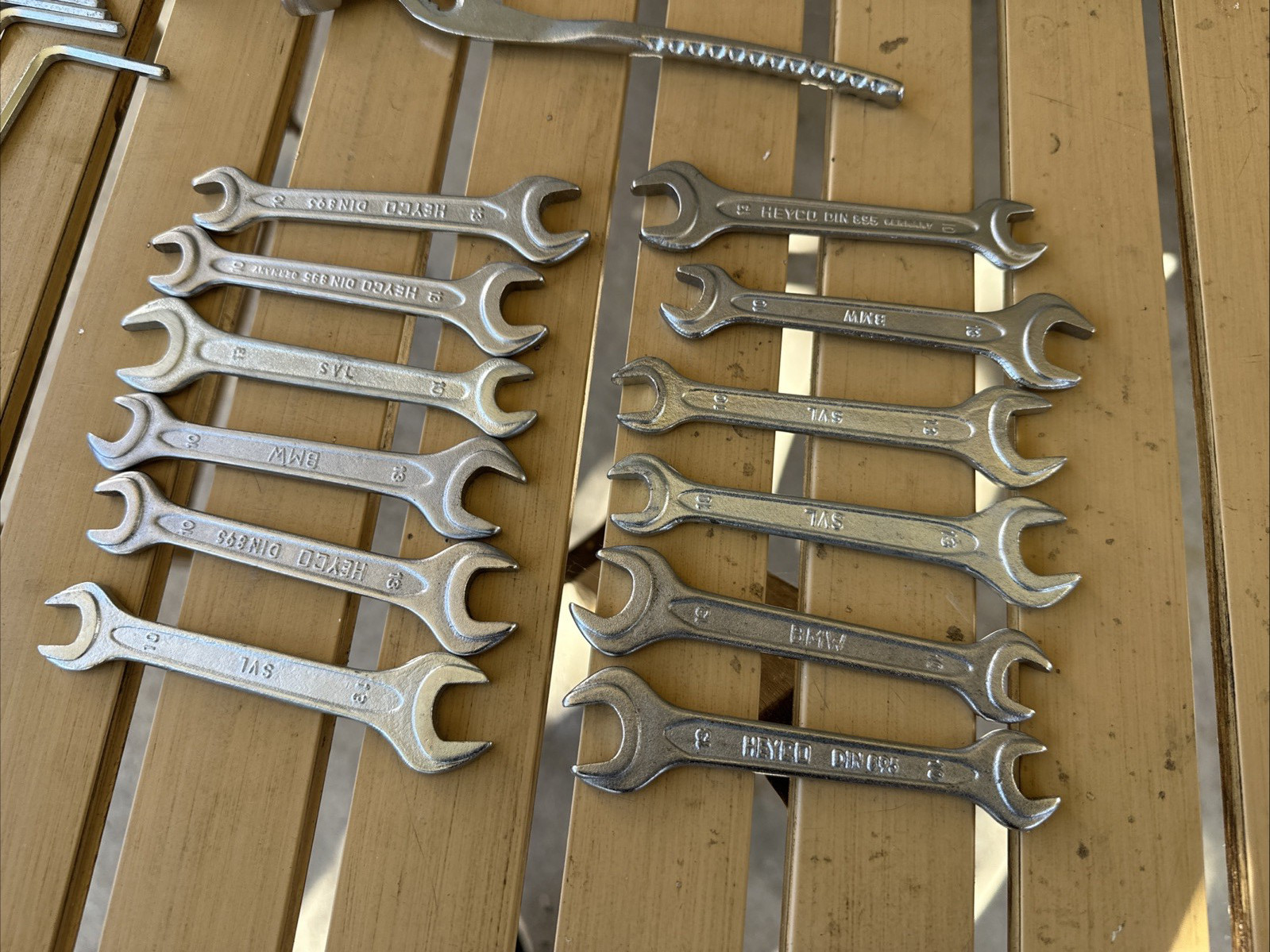 BMW E3 E9 E12 E21 E23 E24 E28 E30 E36 OEM HEYCO TOOL SET LOT 35 PIECES Vintage