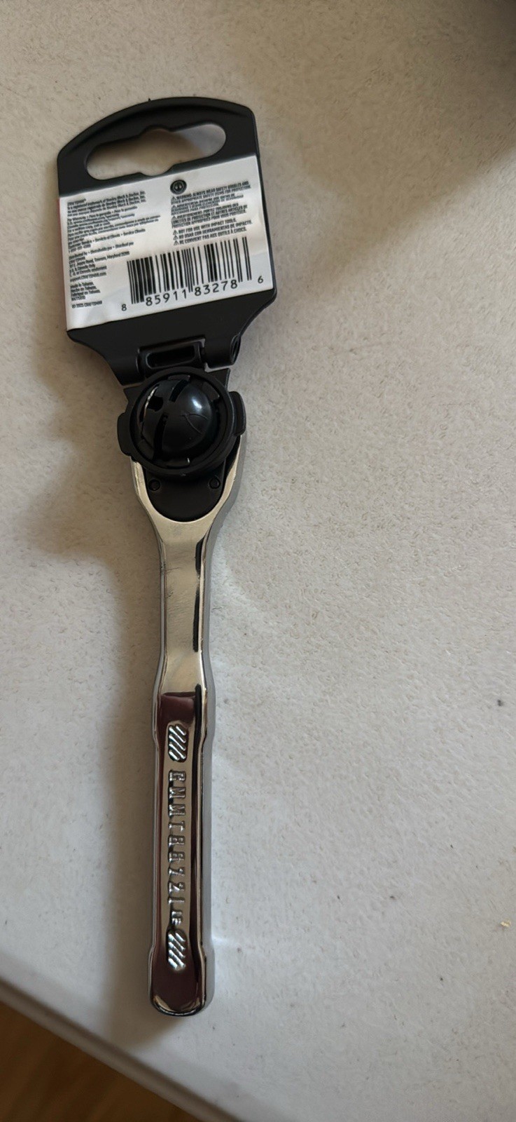 Craftsman 1/4″ Drive 90T Low Profile Ratchet CMMT86721