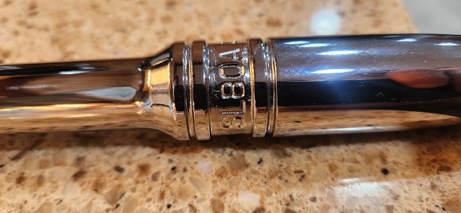 Brand New Snap-on 1/2″ Drive Chrome Ratchet SL80A Dual 80 Tech 15″ Long