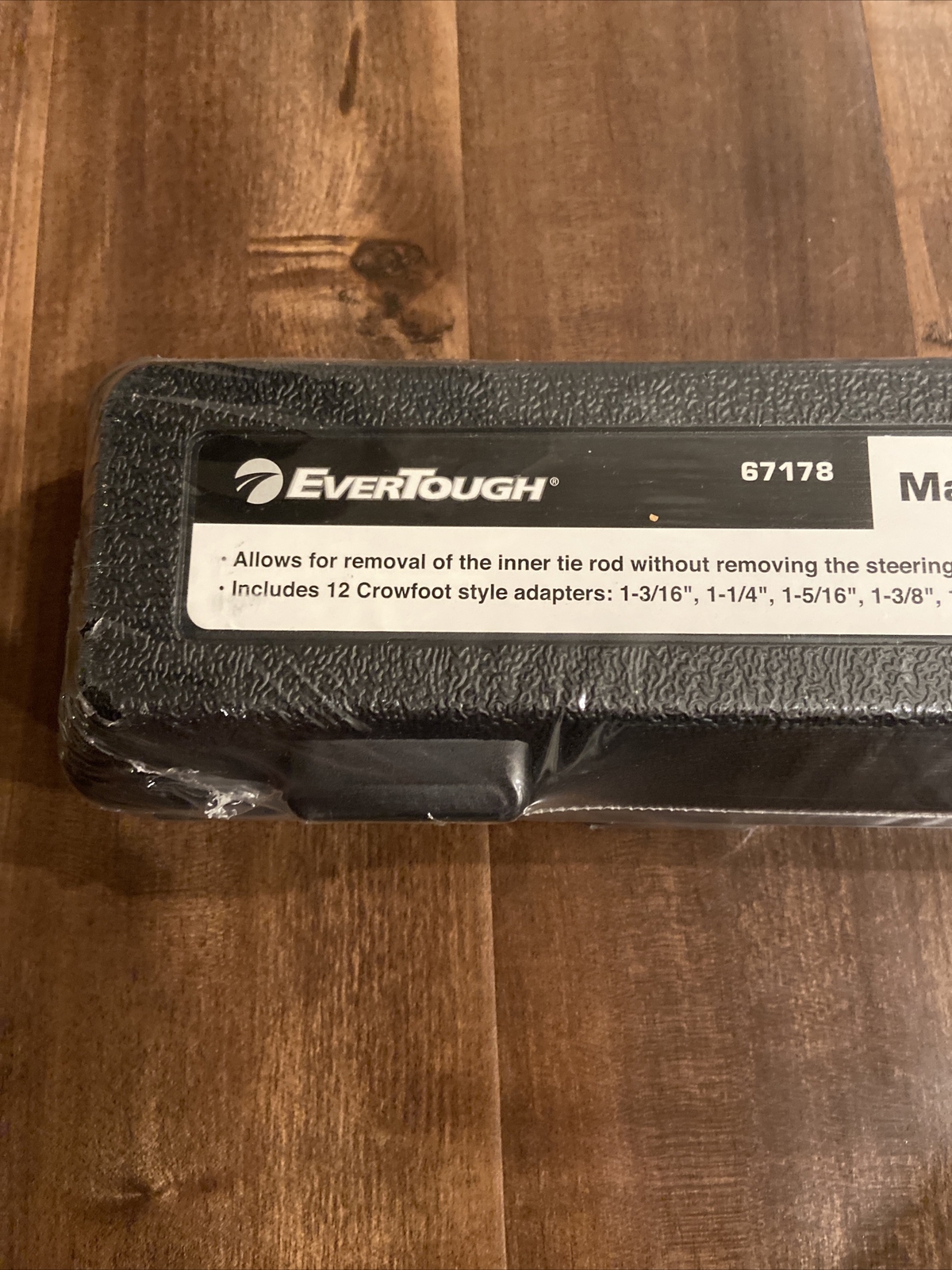 Evertough Master Inner Tie Rod Tool Set Model 67178 Brand New in Case, Unopened