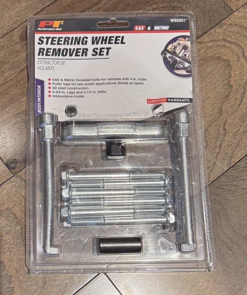 Performance Tool W80651 Steering Wheel Remover Set