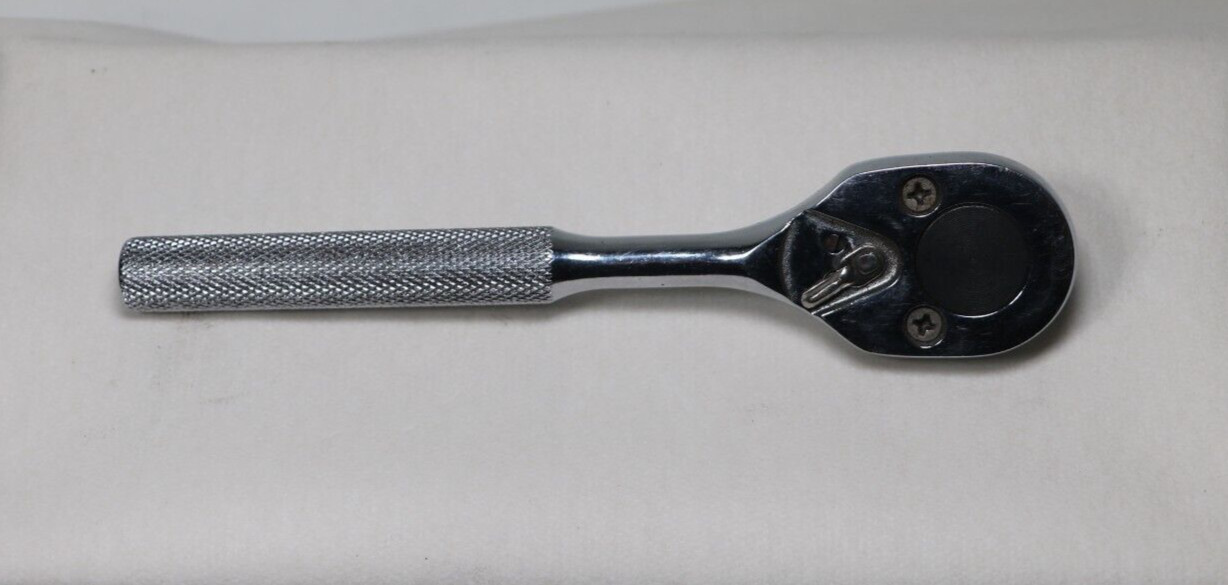 Proto Professional 5249 3/8″ Drive Ratchet Pear Shape Head Chrome Vintage USA