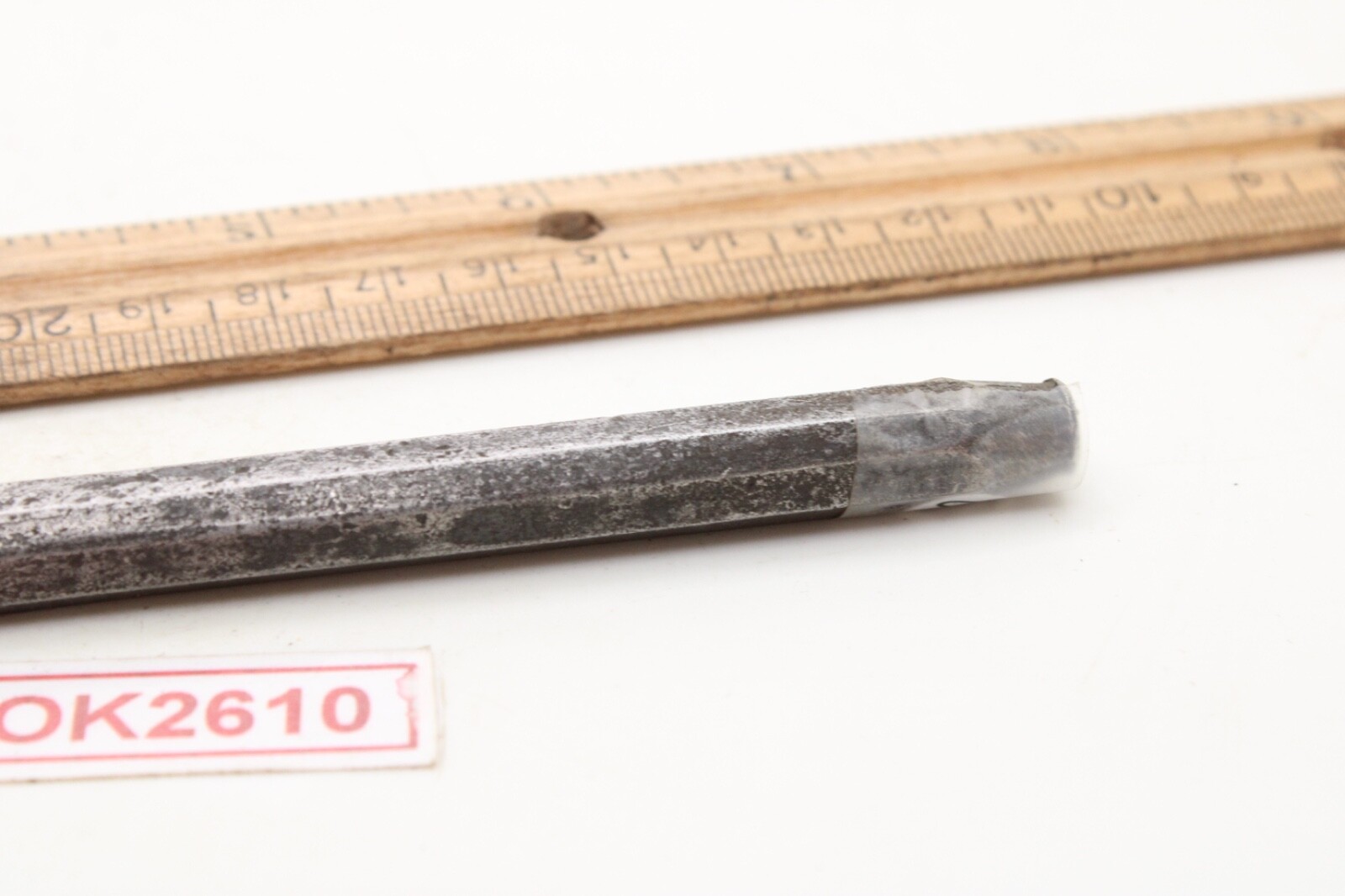 Unbranded 1/4″ Curved Tip Cold Chisel 6″ Long Hex Shank