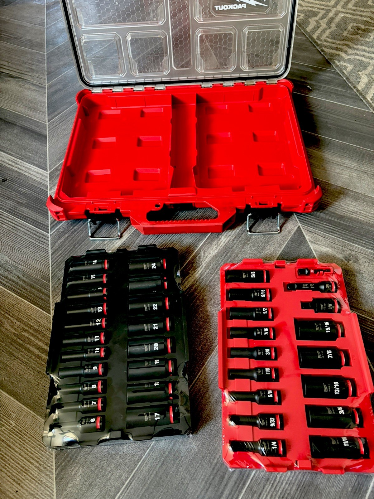 MILWAUKEE PACKOUT Deep Impact Socket Sets