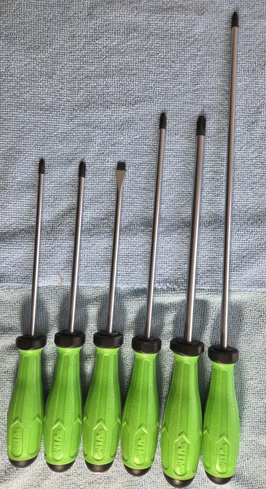VIM 6 Pc. Green Handle Screwdriver Set