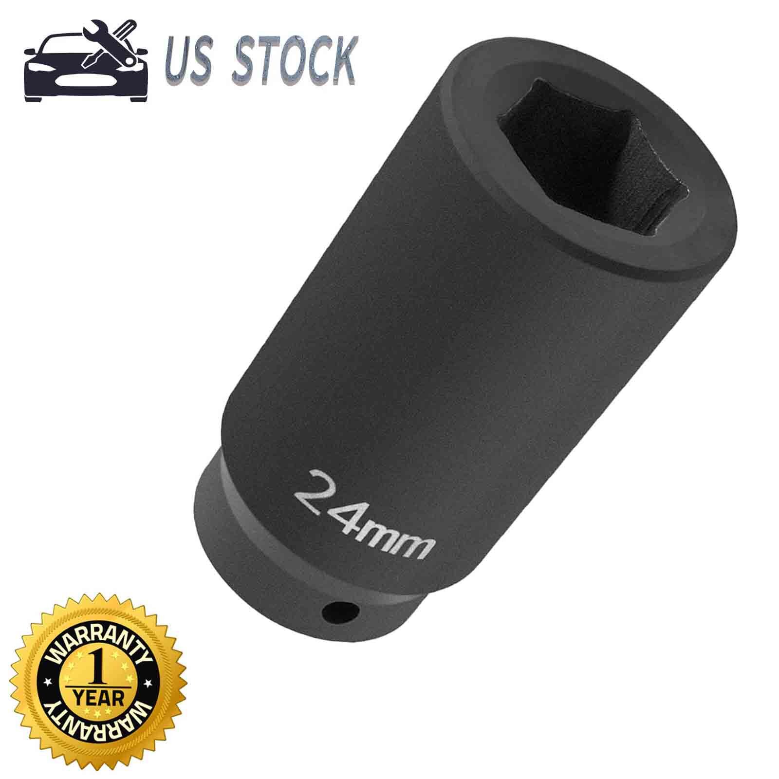 24mm Harmonic Balancer Socket for GM LS Engine Bolt Standard Impact Socket 77070