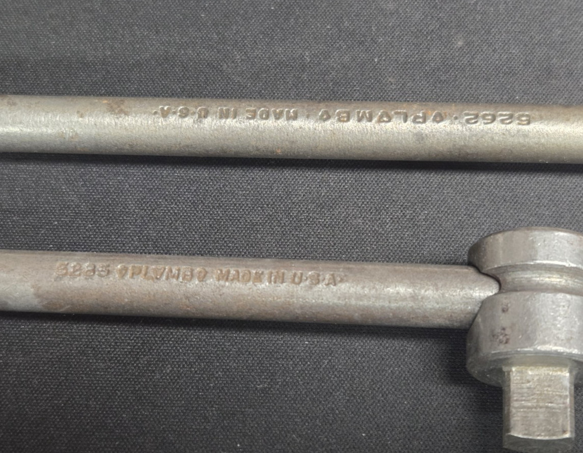 Vintage Plomb Extensions, Speed Handle, Sliding T Bar Lot, USA