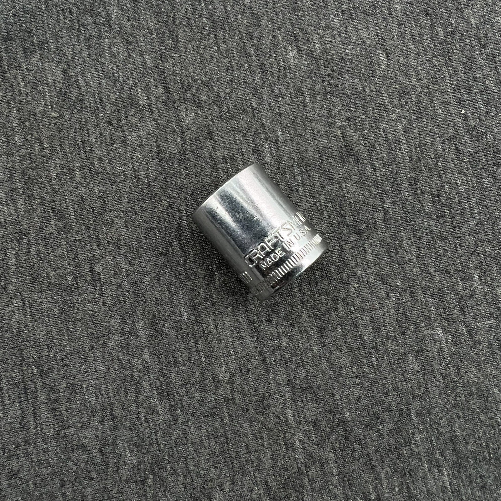 Vintage Craftsman 1/4″ Drive 13MM 6 Point Shallow Socket Metric V 43514 USA