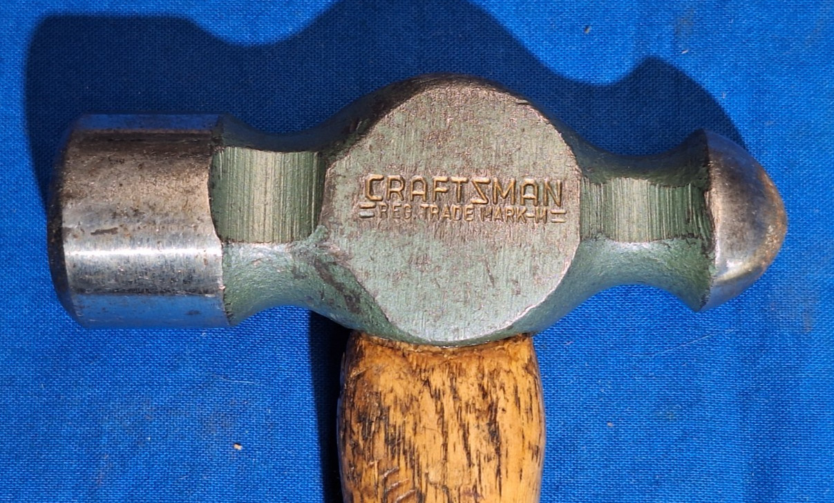 USA Craftsman 38464 12oz ball peen hammer original hickory handle