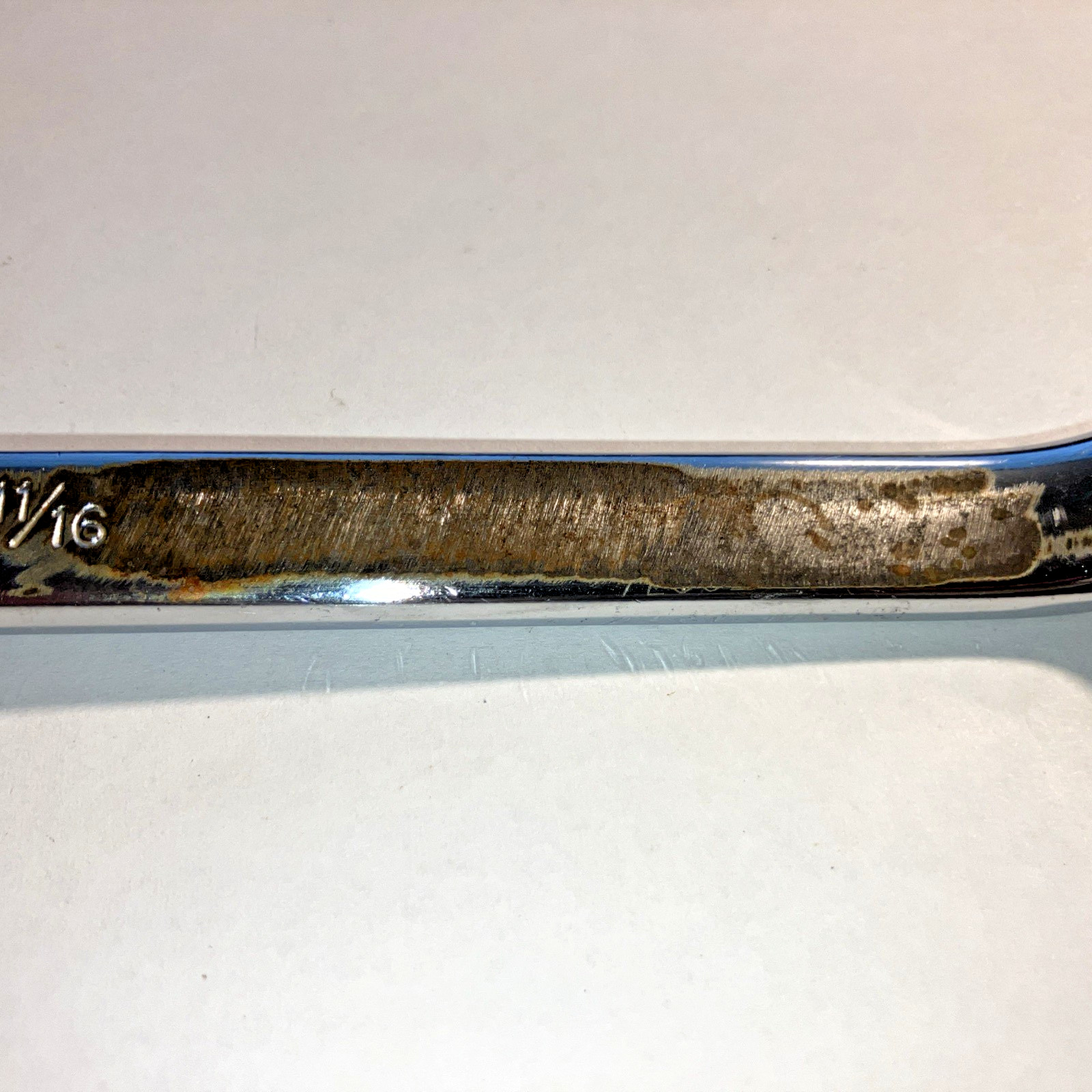 Snap-on Tools XB2022 5/8″ x 11/16″ Offset Box End Wrench Underlined Logo USA