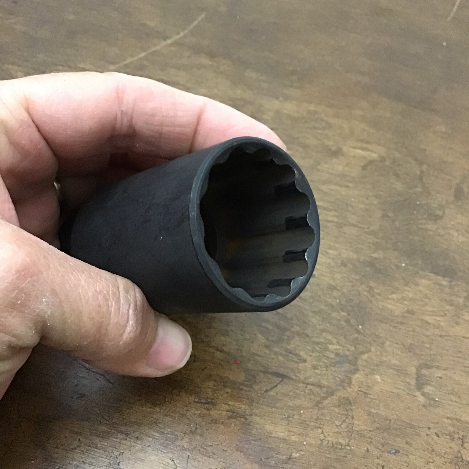 32mm Deep Impact Socket 1/2 Inch Drive CR-V Chrome Vanadium 12 Point
