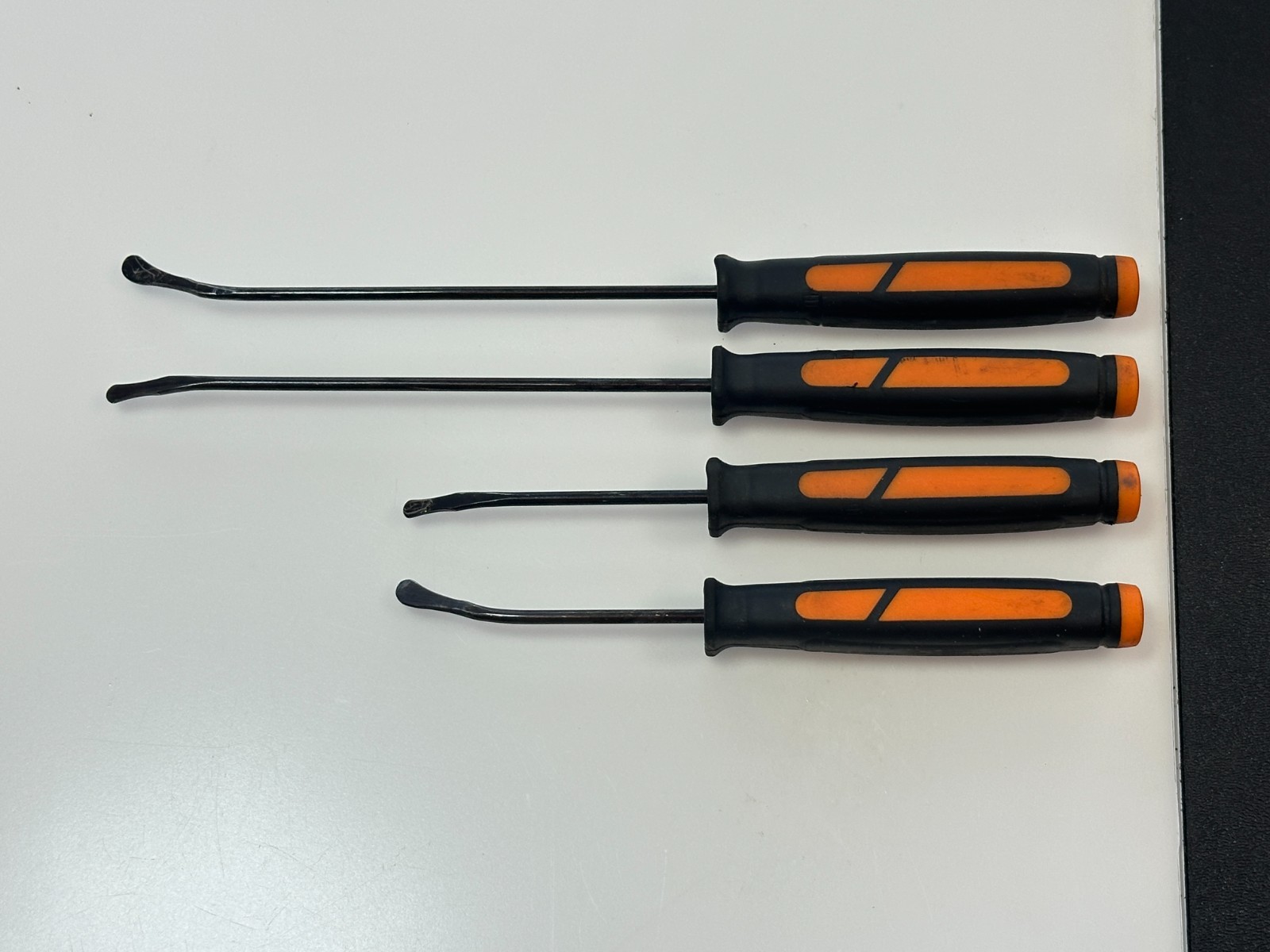Matco Tools SRP4O 4pc Pick & O Ring Remover Set ORANGE Soft Grip, Rounded Tips