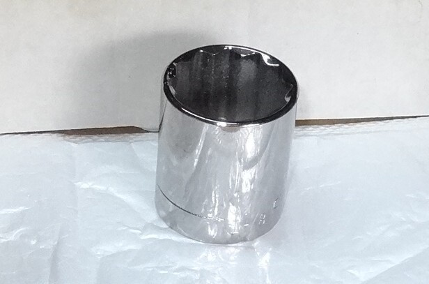Craftsman SAE 1/2″ drive 12pt^ Shallow sockets 3/8 to 1-1/4in. Pik Ur Size USA5