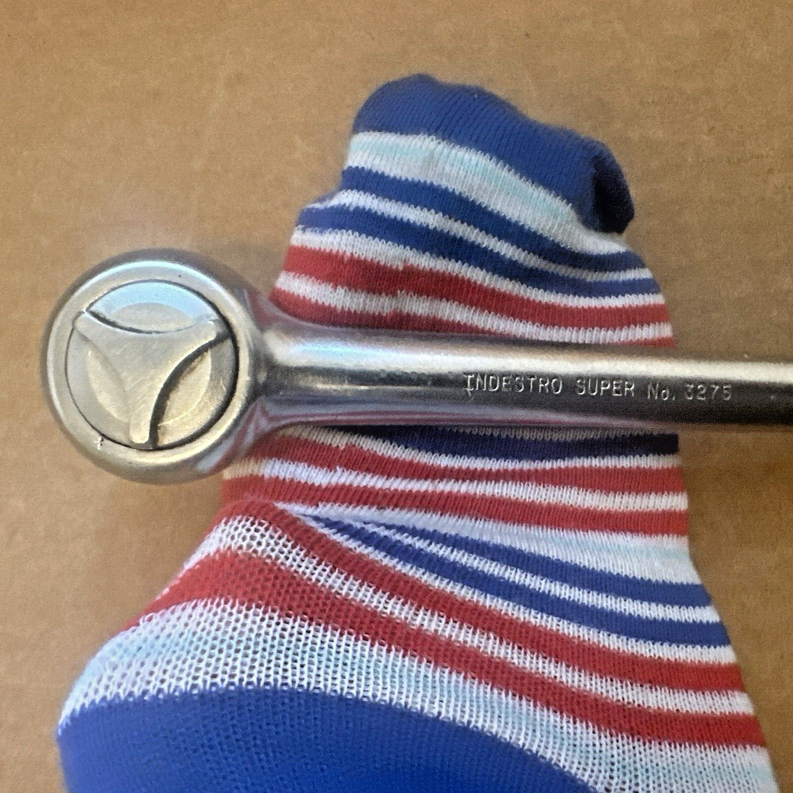 Indestro Super 3275 1/2» Drive Knurled Handle Ratchet USA Free Shipping