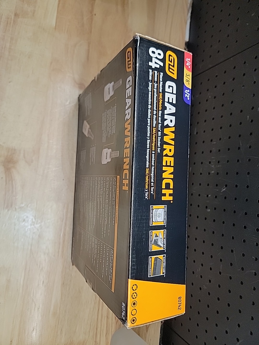 GEARWRENCH 80742 84 Pc. Master SAE/Metric Hex And Torx Bit Socket Set BRAND NEW!