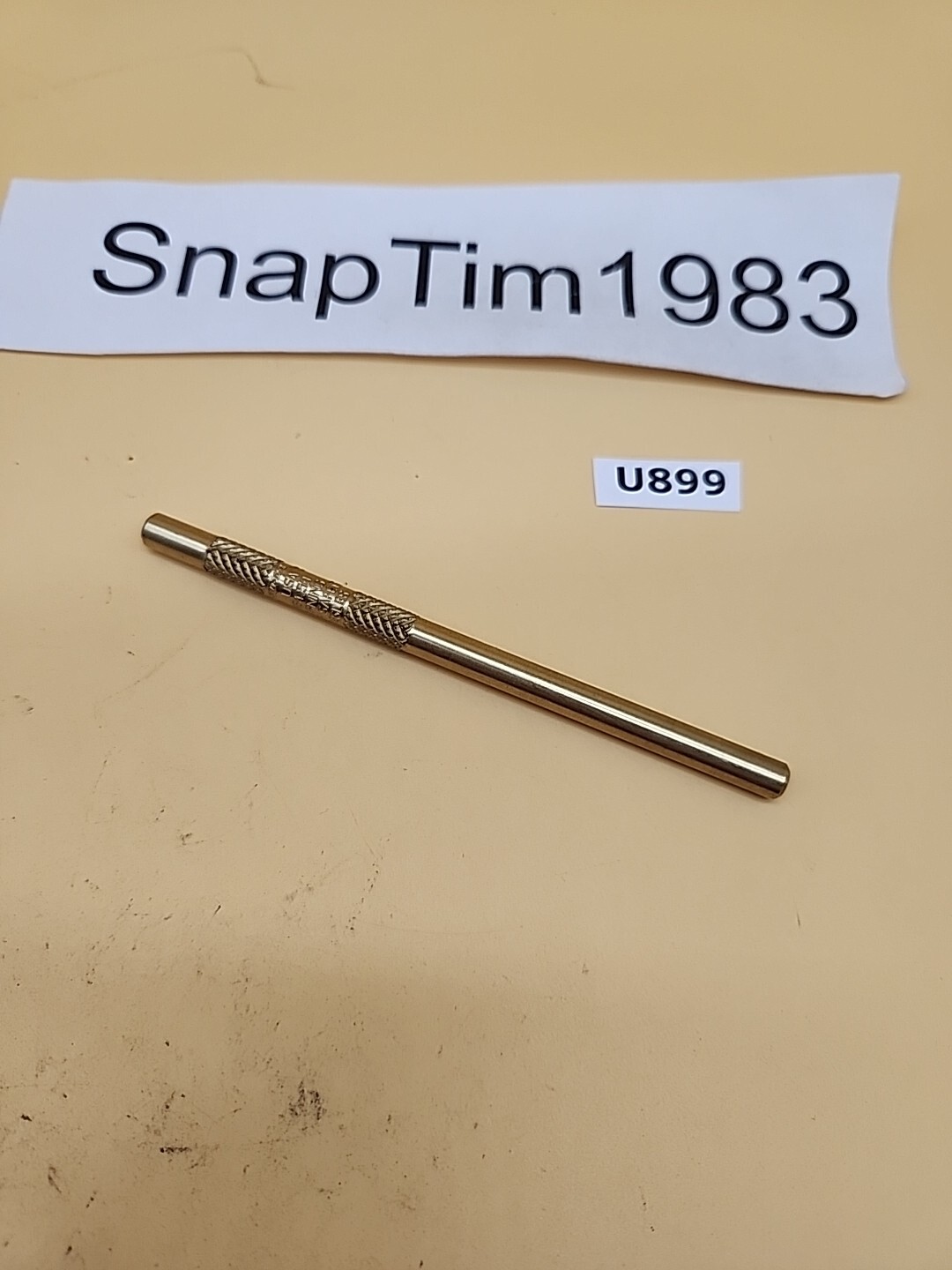 Snap-on Tools – 1/4″ Diameter 4″ Long Brass Drift Punch PPB4.58