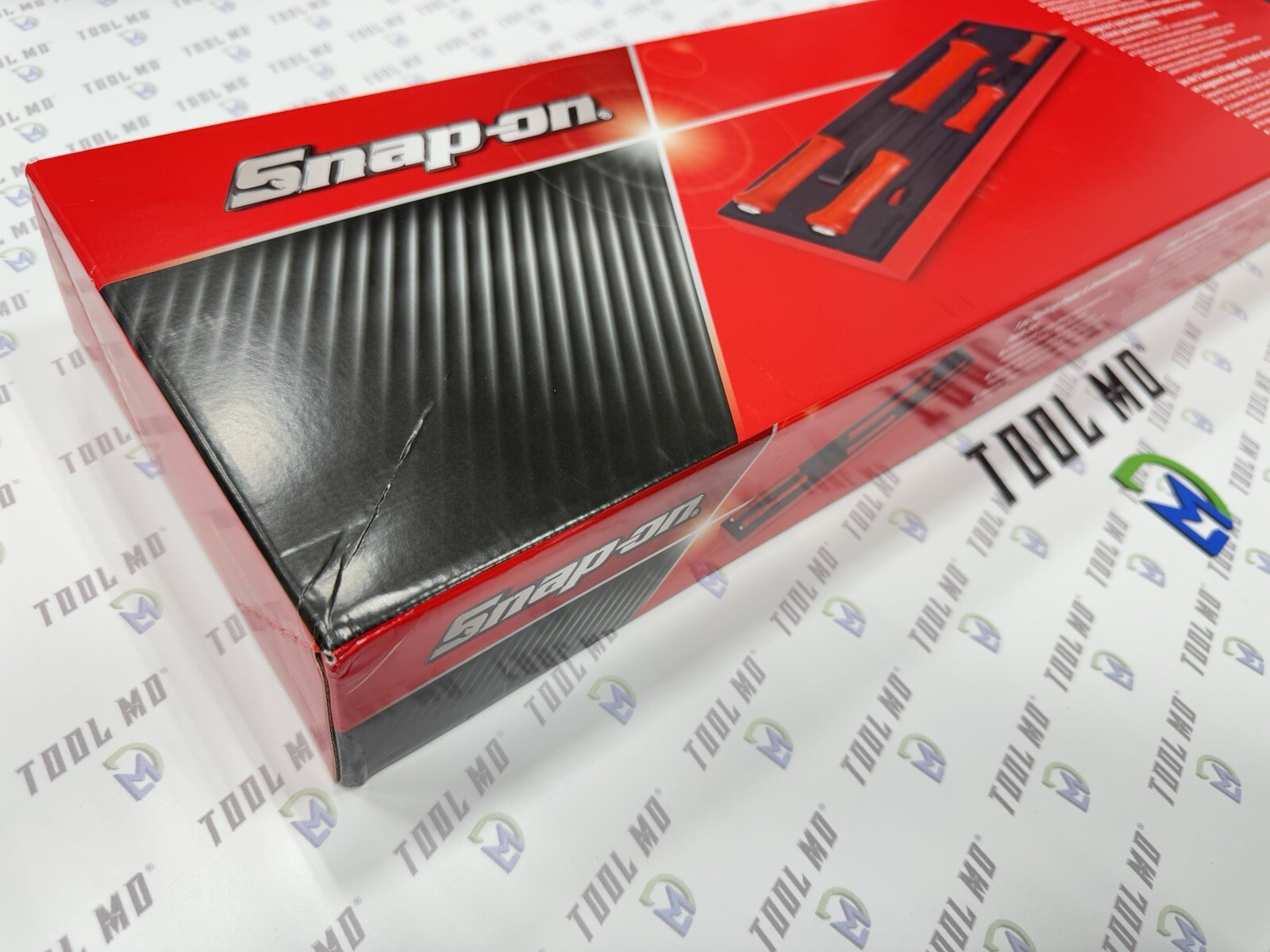 Snap-on Tools USA NEW 5-Piece RED Striking Prybar & Chisel Foam Set SPBSDC705FR