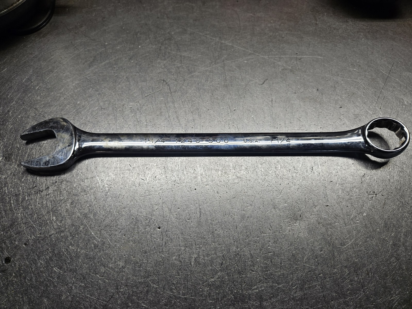 Proto Combination Wrench 1 1/4 Inch 12 Point 1240 Made In USA