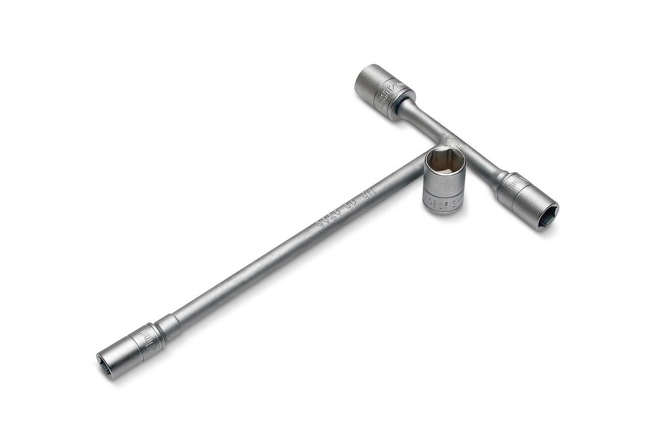Motion Pro Tri-Drive Mini T-Handle Kit, 1/4″ w/ 8,10,12,13 mm Sockets 08-0389