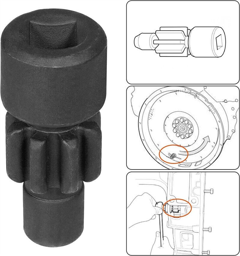 99442 & 99414 Injector Setting Tool + 99309 Crankshaft Rotator For Scania Truck