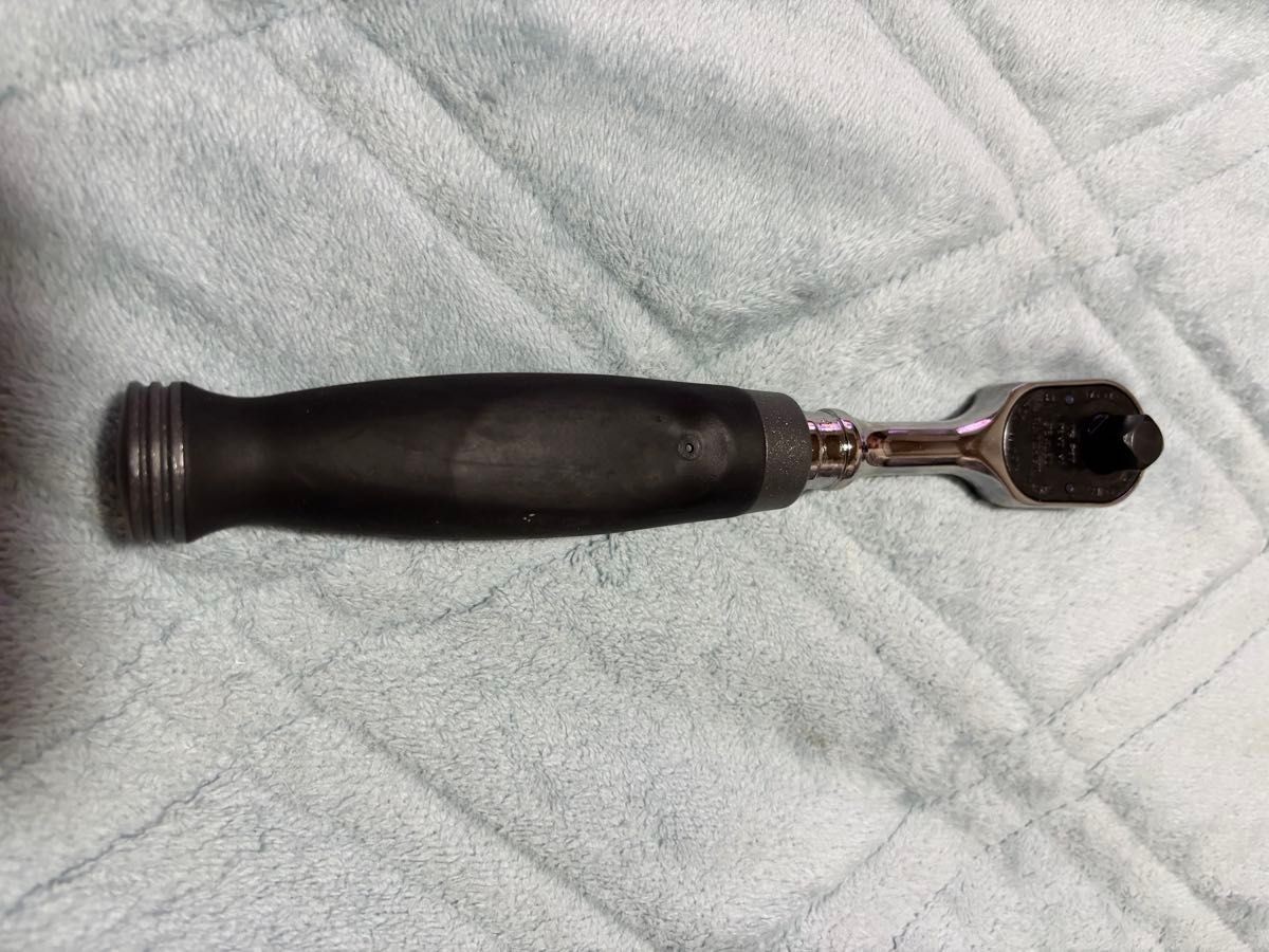 Snap-on FH100 Dark Titanium 3/8″ Drive Soft Grip Ratchet Unused From Japan Rare