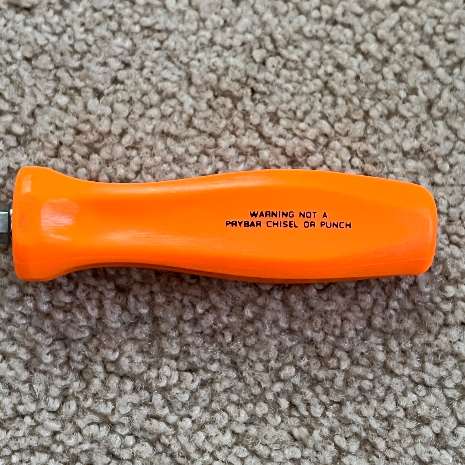Snap-on Tools USA ORANGE CLASSIC Hard Handle Flat Head Screwdriver SDD4AO – New