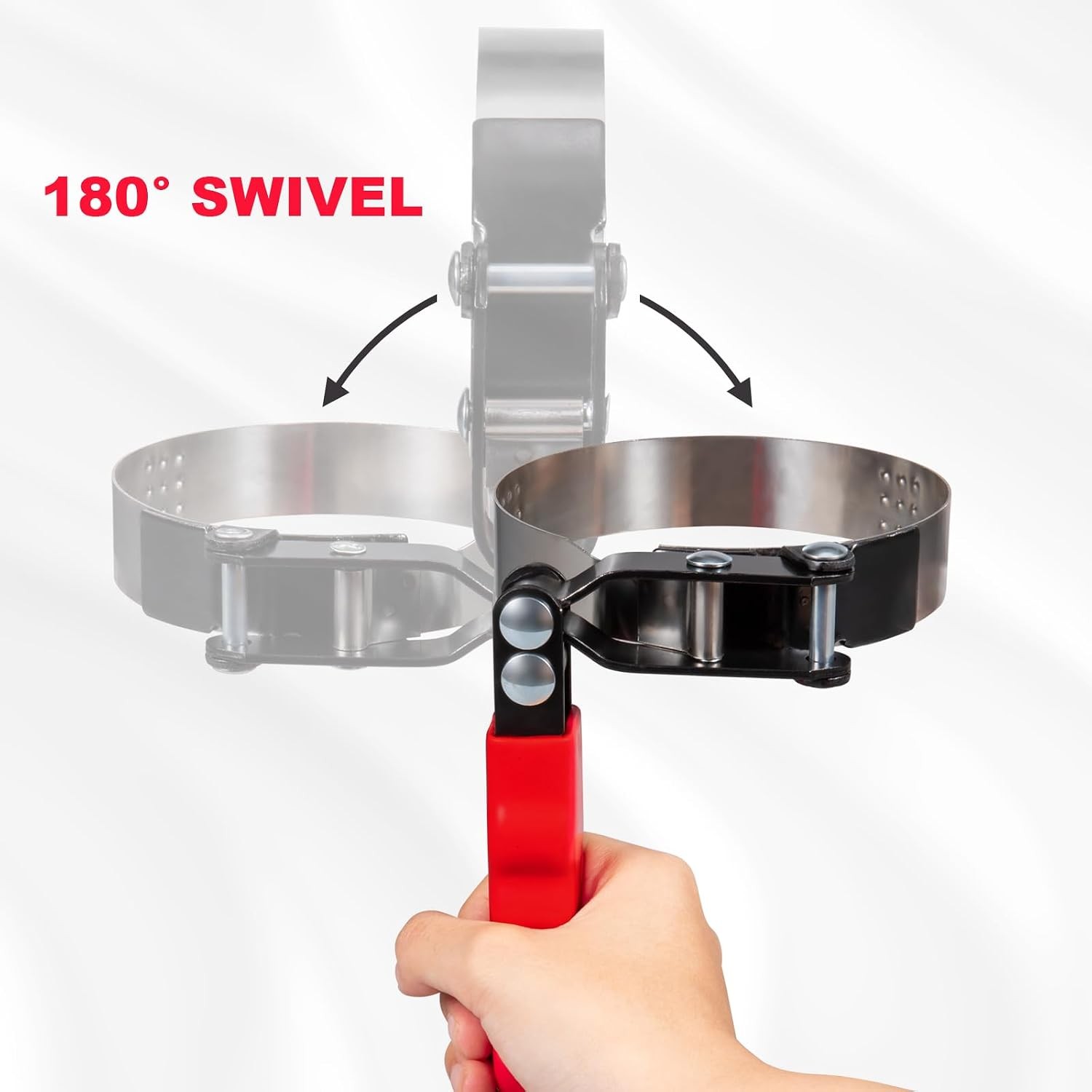 Swivel Oil Filter Wrench Set of 4 Oil Filter Removal Tool 2-3/4″ – 5-1/4″ 4 Size