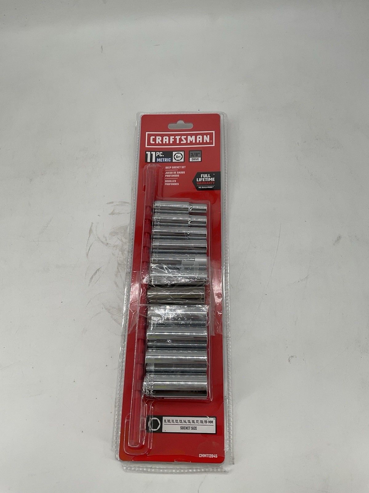 Craftsman Deep Socket Set 1/4 Inch Drive 6-Point 11-Piece (A97)
