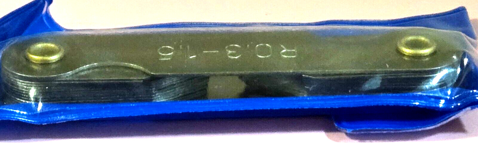 Lot Of 5 Blade Feeler Gauge Metric Spark Plug Gap Tool Asst Sizes Folding
