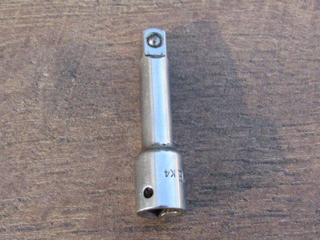 MAC TOOLS M2E 1/4″ DRIVE 2″ EXTENSION M2 E 2 INCH CHROME EXT NICE USED
