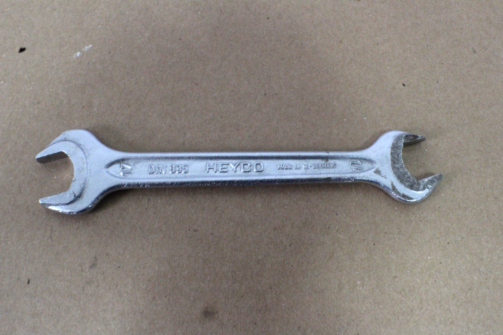 BMW Heyco 350 19mm-17mm & 17mm-14mm West Germany Open End Wrench Chrom-Vanadium
